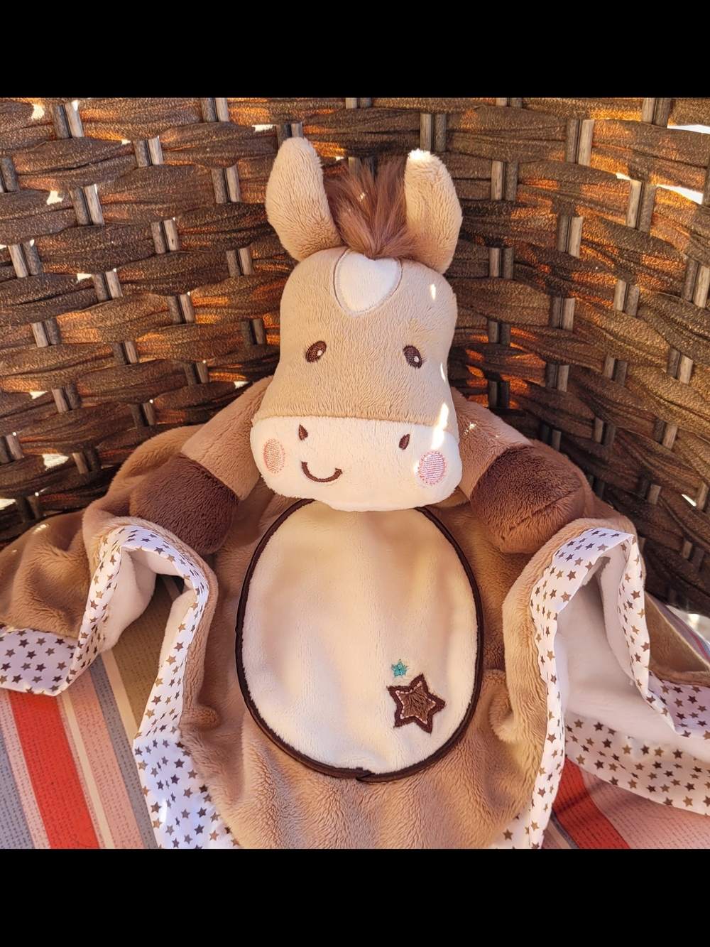 NWT Douglas Plush Brown Horse Snuggle for Baby